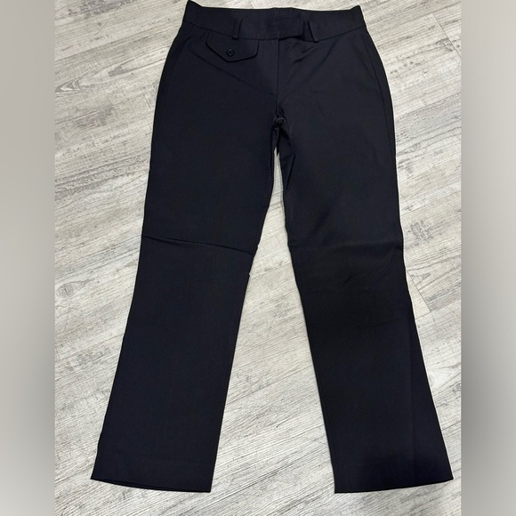 DKNY Black Straight Leg Pants - Picture 1 of 5
